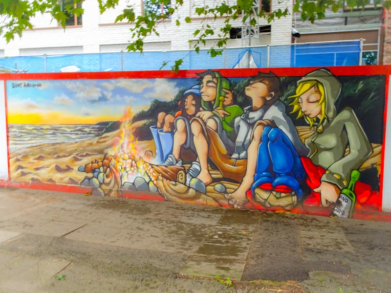 Silent Hobo, Temple Way, Bristol, September 2020