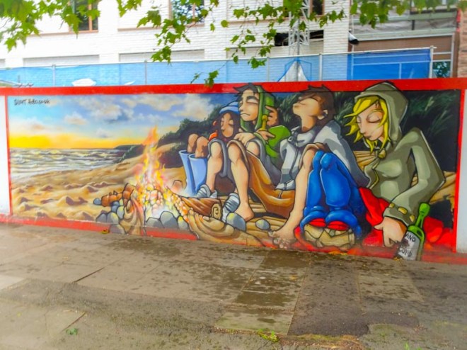 Silent Hobo, Temple Way, Bristol, September 2020