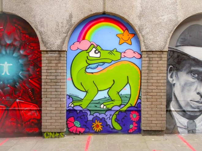 T-Rex, John Street, Bristol, September 2020