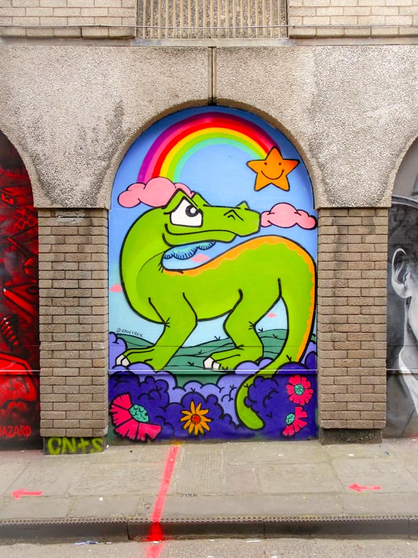 T-Rex, John Street, Bristol, September 2020