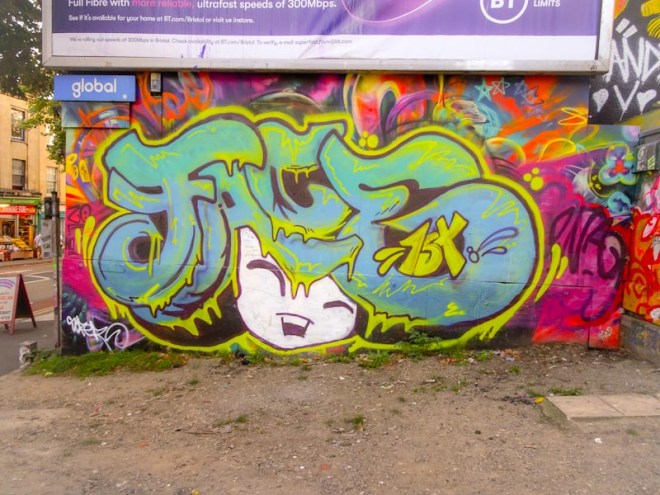 Face 1st, Turbo Island, Bristol, September 2020