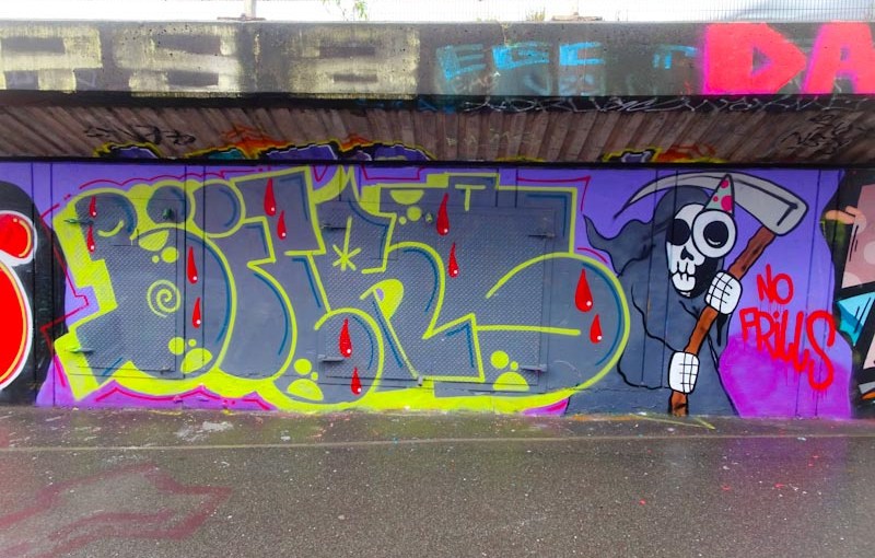 Biers, M32 cycle path, Bristol, October 2020