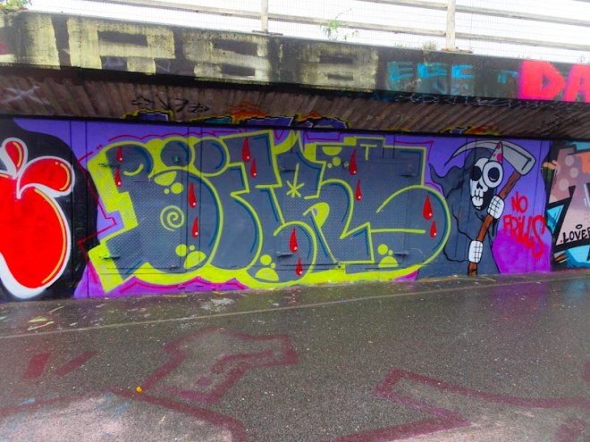 Biers, M32 cycle path, Bristol, October 2020