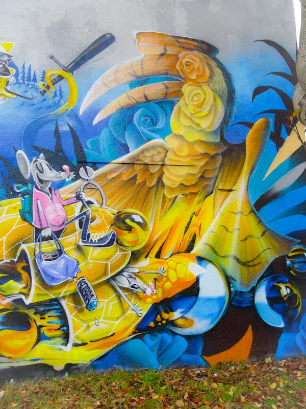 Curtis Hylton, Ments and Sled One, Clift House Road, Bristol, October 2020