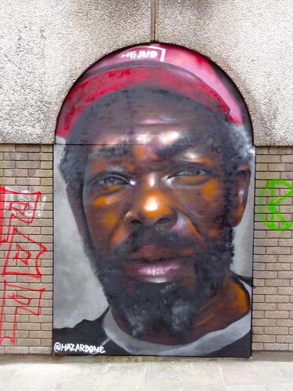 Hazard, John Street, Bristol, September 2020