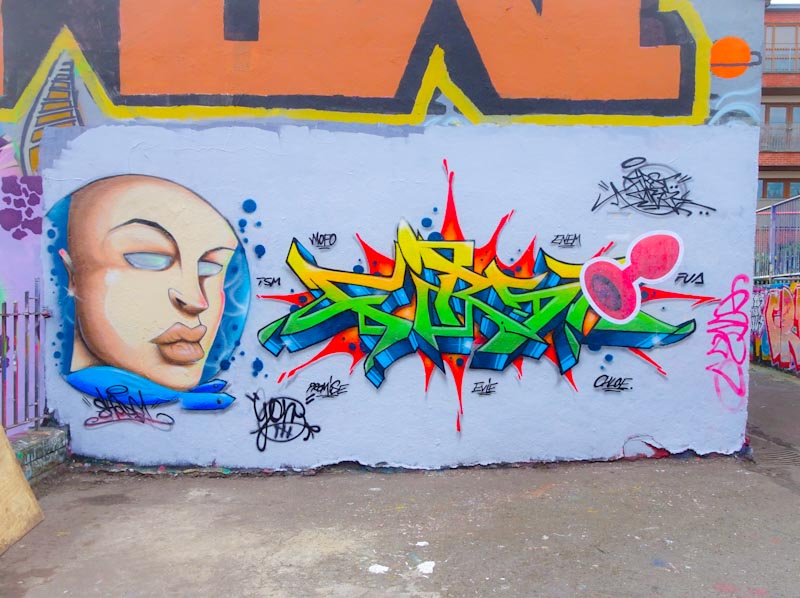 Shade One and Dibz, Dean Lane, Bristol, October 2020