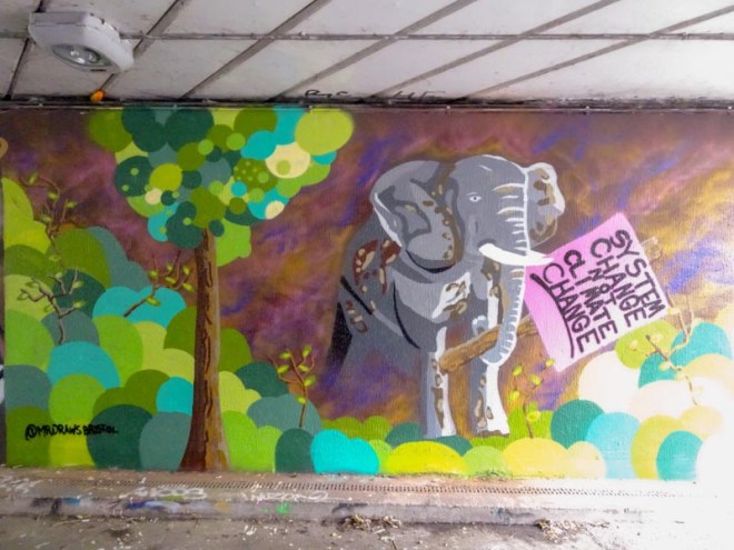 Mr Draws, Paint festival, Cheltenham, September 2020