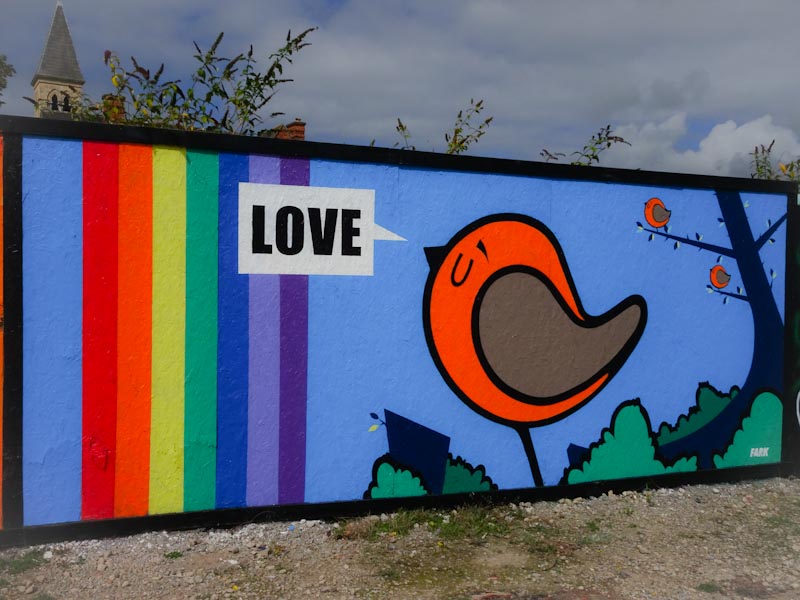 Fark, Paint festival, Cheltenham, September 2020