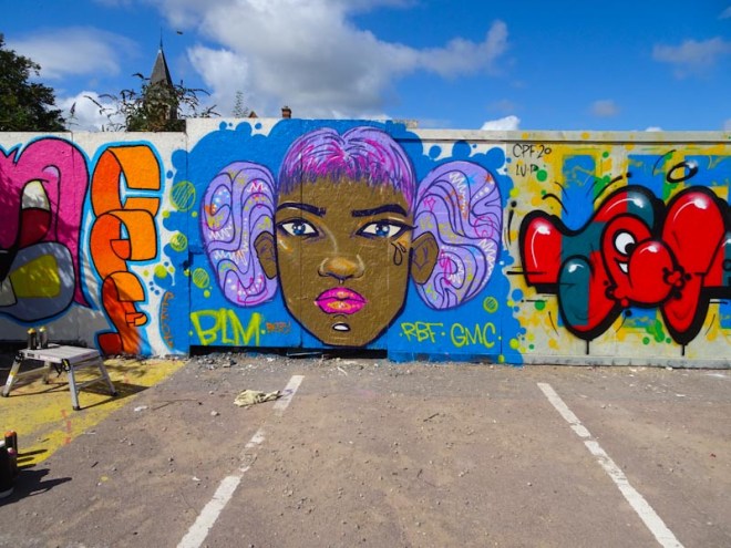 Pekoe, Paint festival, Cheltenham, September 2020