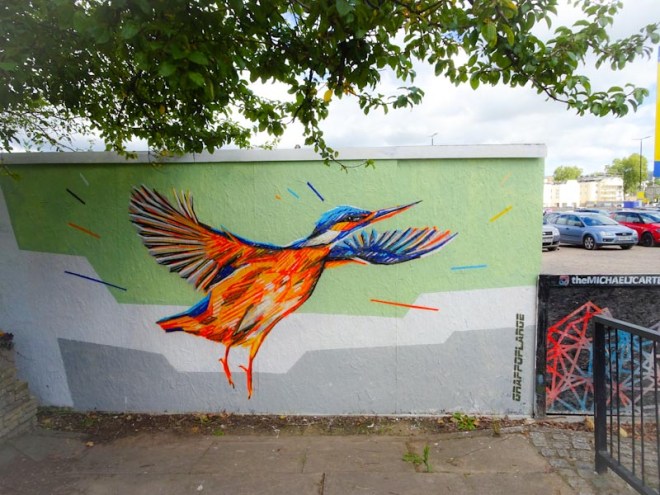 Graffoflarge, Paint festival, Cheltenham, September 2020