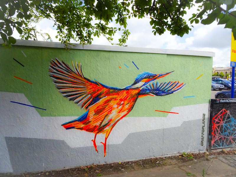 Graffoflarge, Paint festival, Cheltenham, September 2020