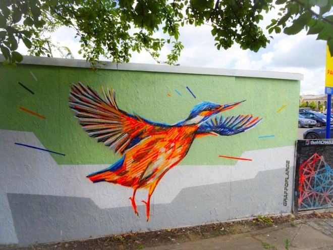 Graffoflarge, Paint festival, Cheltenham, September 2020