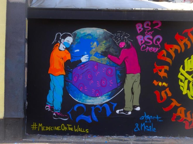 Object... and Msale, Jamaica Street, Bristol, May 2020