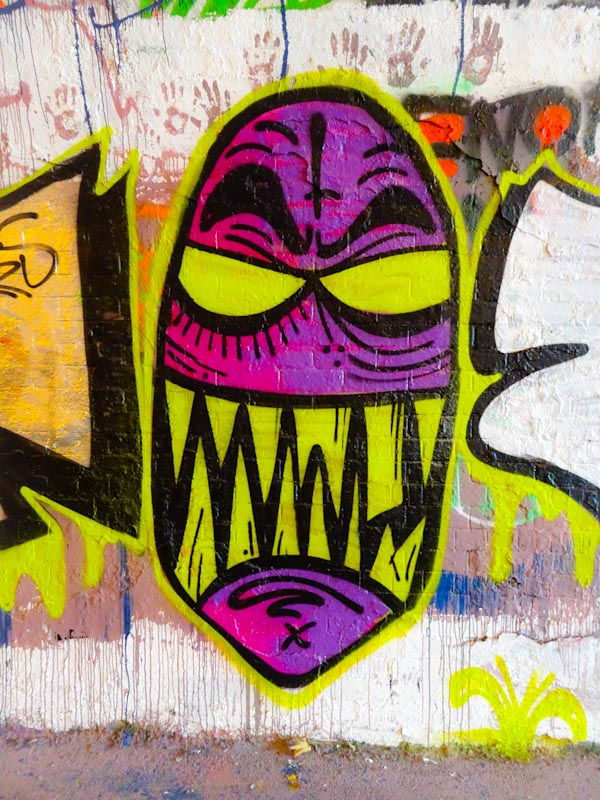 Angry Face, St Werburghs, Bristol, November 2020