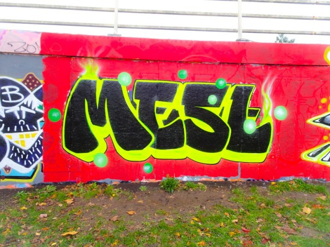 Mest, M32 roundabout, Bristol, November 2020