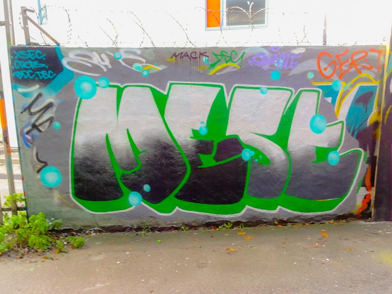 Mest, M32 cycle path, Bristol, November 2020