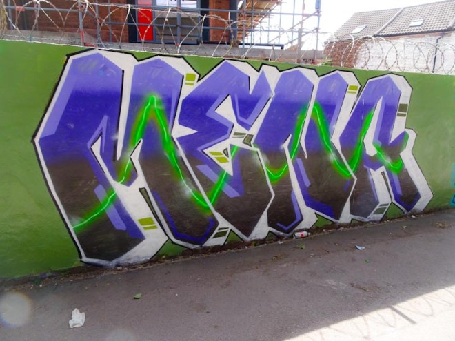 Mena, M32 cycle path, Bristol, May 2020