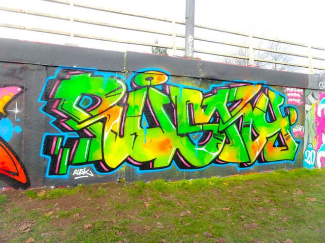 Rusk, M32 roundabout, Bristol, December 2020