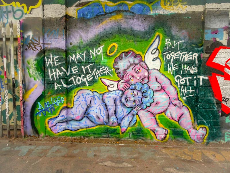 Rosalita, M32 cycle path, Bristol, November 2020