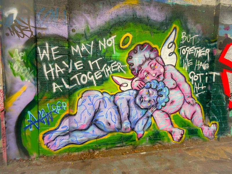 Rosalita, M32 cycle path, Bristol, November 2020