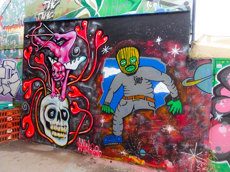 Rosalita and 3F Fino, M32 cycle path, Bristol, November 2020