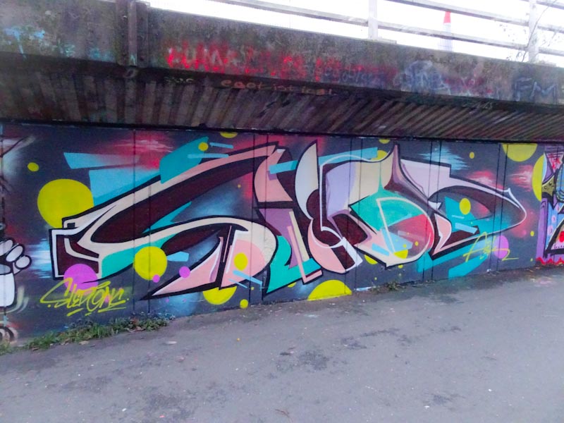 Sled One, M32 cycle path, Bristol, November 2020