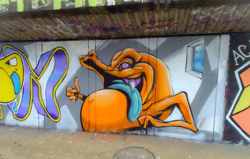 Zake, M32 cycle path, Bristol, November 2020