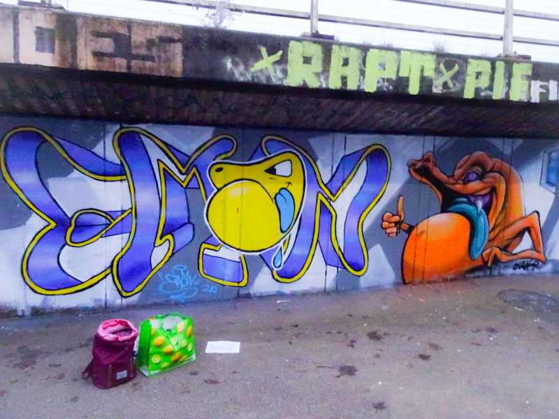 Eman, M32 cycle path, Bristol, November 2020