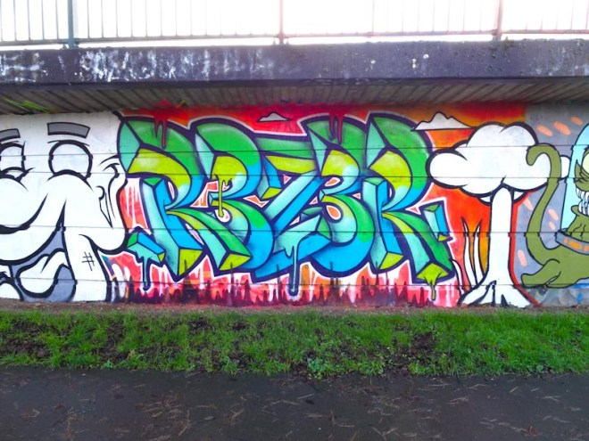 Rezwonk, Cumberland Basin, Bristol, December 2020