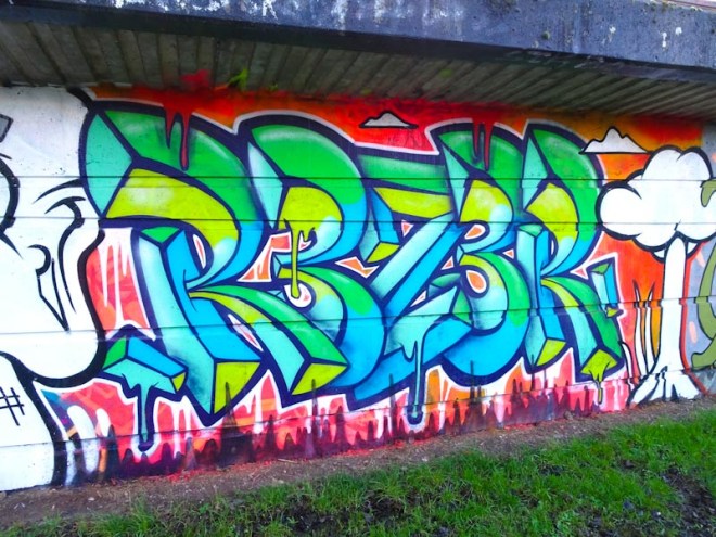 Rezwonk, Cumberland Basin, Bristol, December 2020