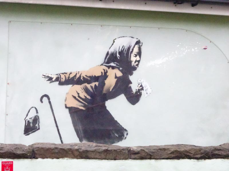 Banksy, Vale Street, Bristol December 2020