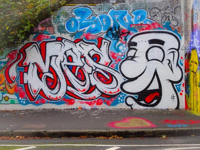 Slakarts and Mes One, St Werburghs, Bristol, October 2020