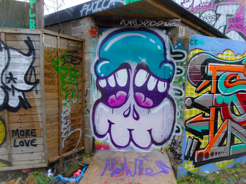 Soap, M32 cycle path, Bristol, December 2020