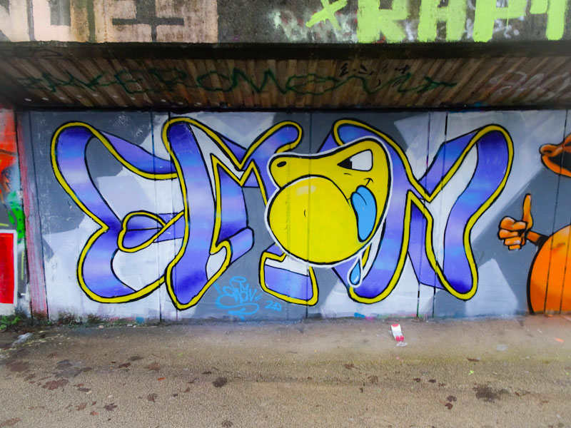 Eman, M32 cycle path, Bristol, December 2020