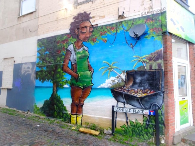 Silent Hobo, Ashfield Place, Bristol, December 2020