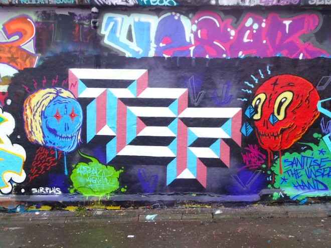 Awkward and Acer One, Dean Lane, Bristol, December 2020