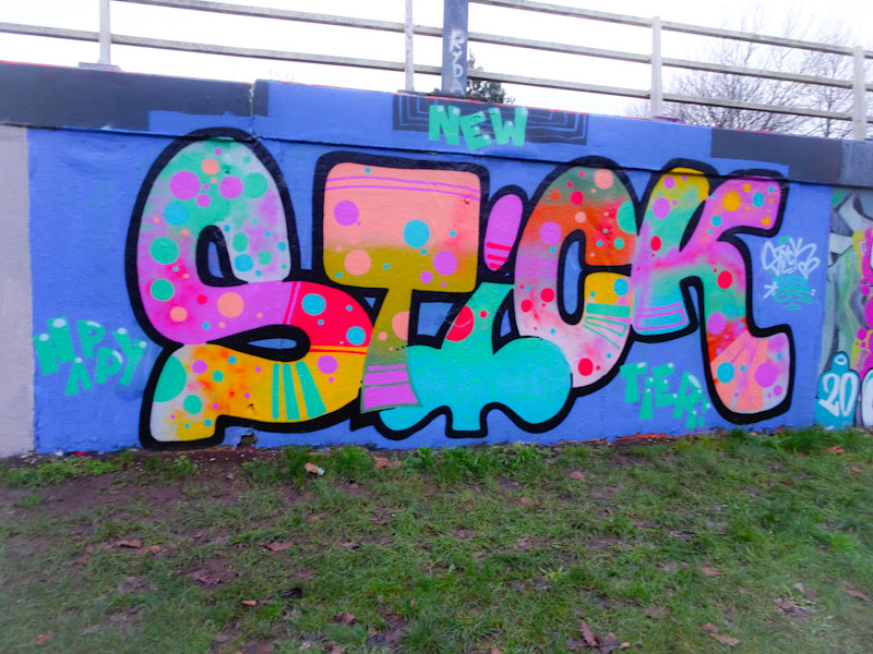 Corupt, M32 roundabout, Bristol, January 2021