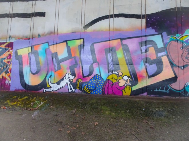 Ugloe, Frome side, Bristol, December 2020