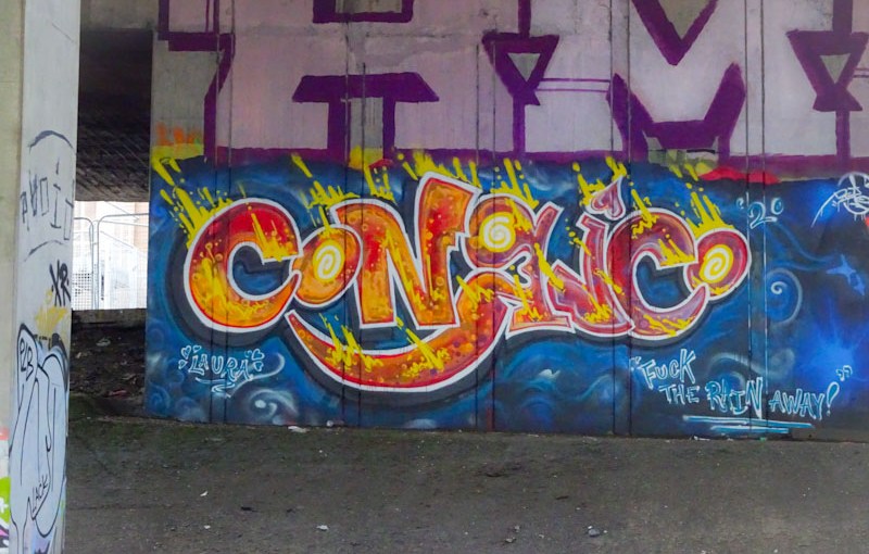 Conrico, Frome side, Bristol, December 2020