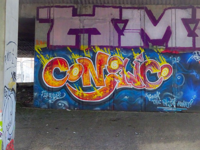Conrico, Frome side, Bristol, December 2020