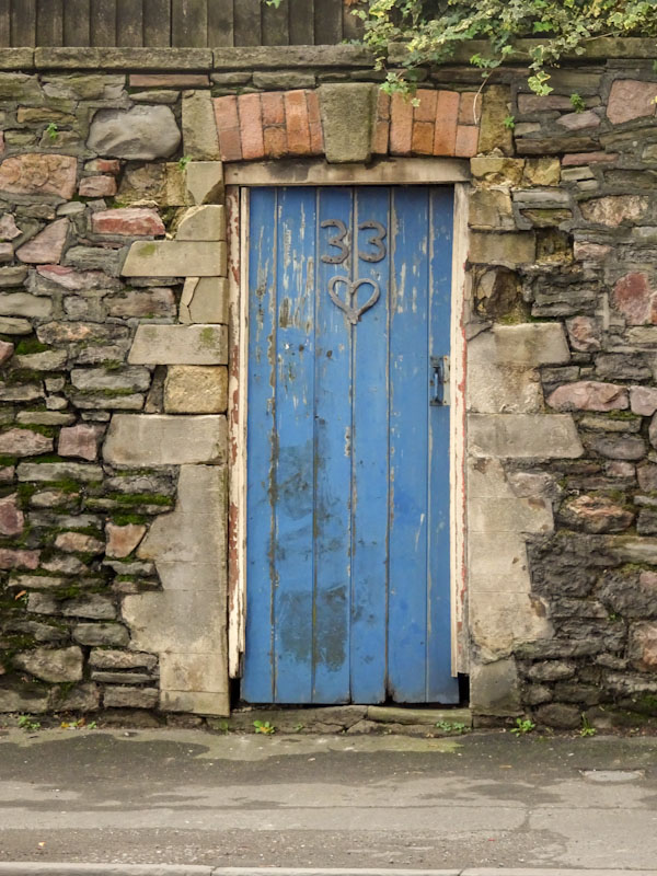 Got to love the door at number 33, Bristol, January 2020