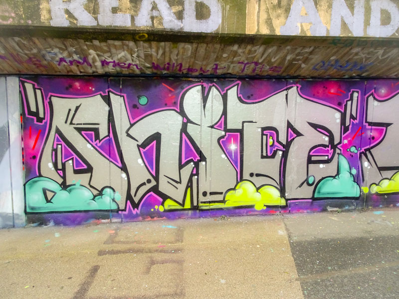 Turoe, M32 cycle path, Bristol, December 2020