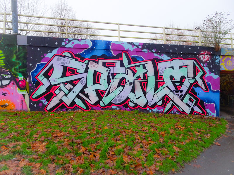 Dott Rotten, M32 roundabout, Bristol, December 2020