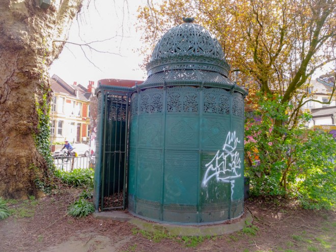 Locked up (in)convenience, Bristol, April 2020