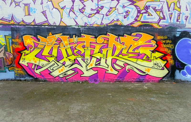 Inkie, Dean Lane, Bristol, February 2021