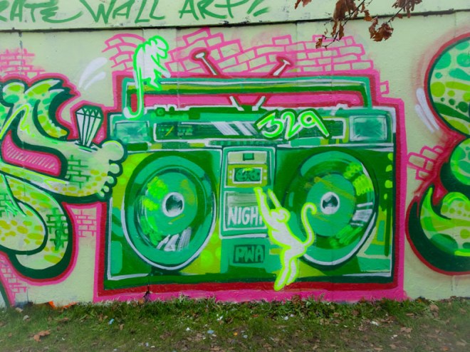 Nightwayss, M32 roundabout, Bristol, February 2021