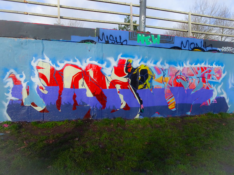 Smoke Perfume, M32 roundabout, Bristol, January 2021