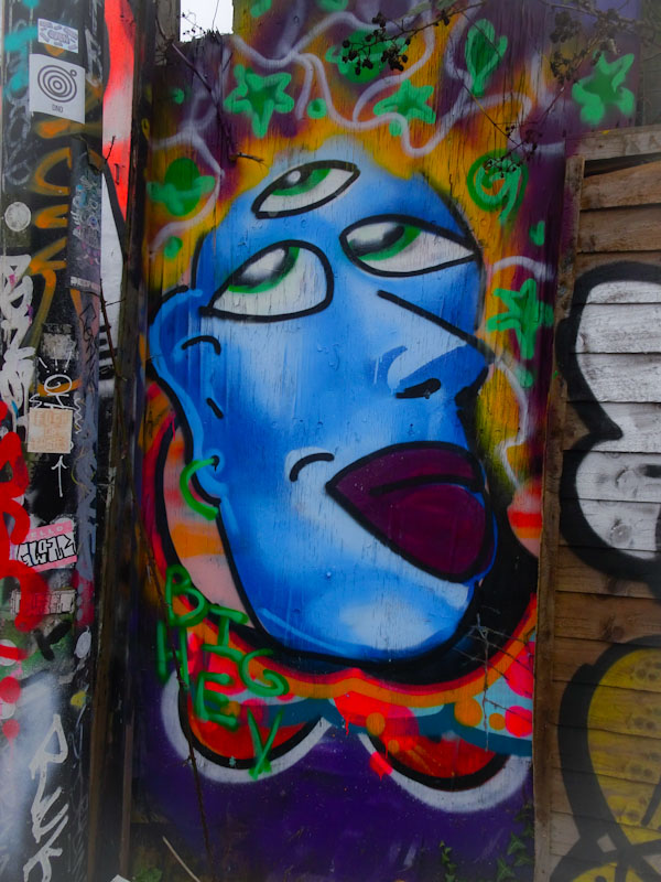 Big Hev, M32 cycle path, Bristol, January 2021