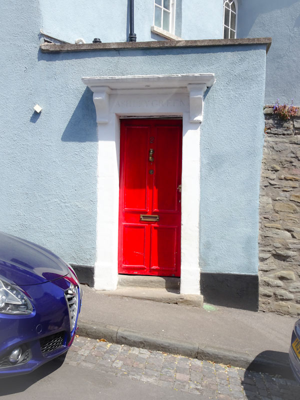 Ashley Green door, Montpelier, Bristol, May 2020