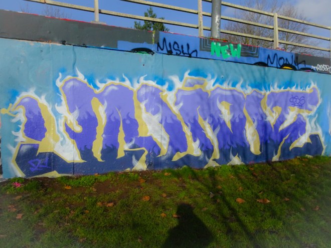 Smoke Perfume, M32 roundabout, Bristol, February 2021